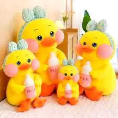 VỊT ÔM SỮA SIZE LỚN VẢI MINISO 4 CHIỀU CAO CẤP