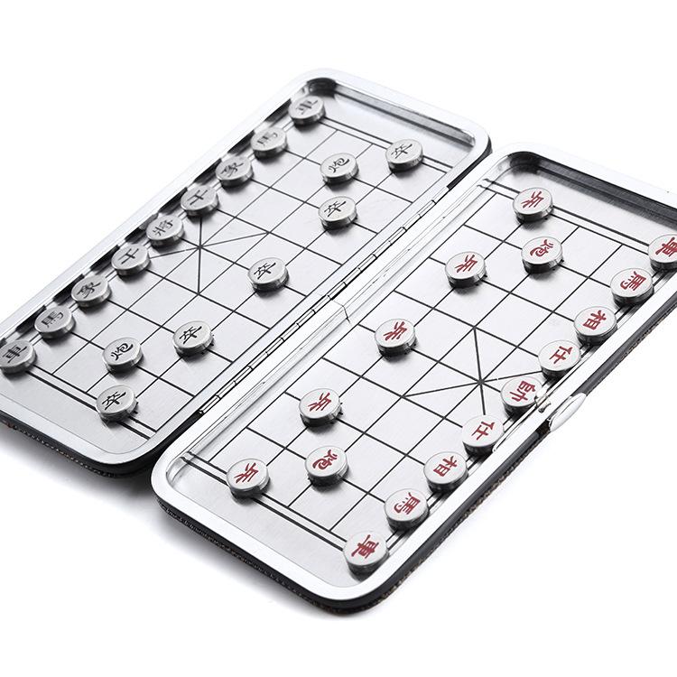 Bàn cờ tướng nam châm 2 mặt inox