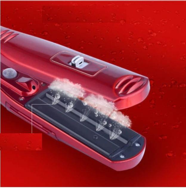 [HCM]Máy Duỗi Tóc Hơi Nước Cao Cấp Kemei Km-3011