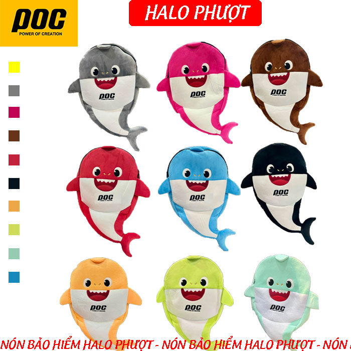 (Chính Hãng) Balo Baby Shark POC Cá Mập