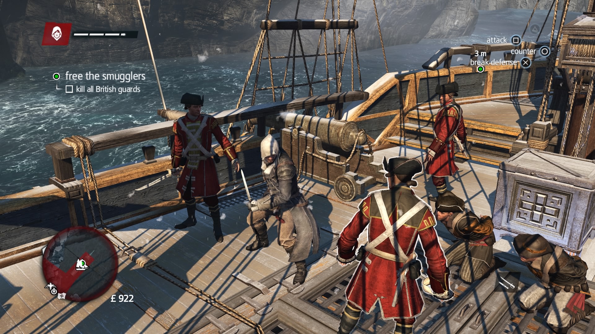 [HCM]Đĩa game Assassins Creed Rogue Remastered PS4