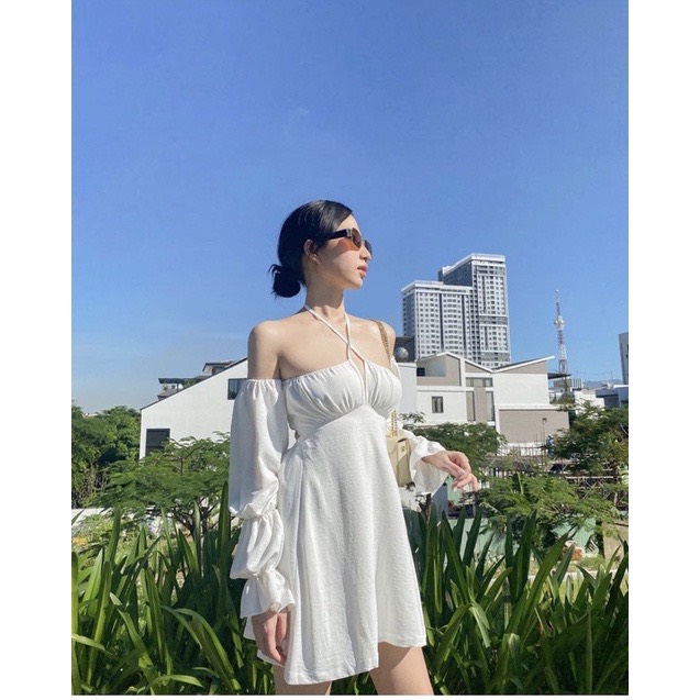 ĐẦM DÂY YẾM MAXI BO THUN