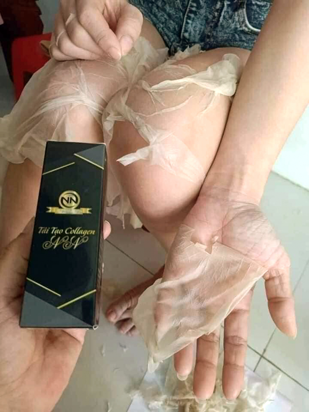 Nước lột da collagen NN cao cấp - Chính hãng