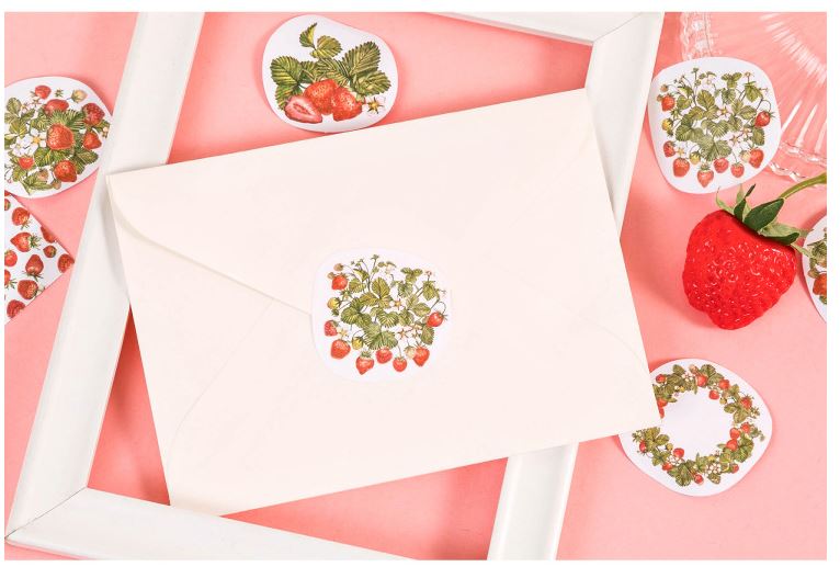 Bộ 45 Sticker Dâu Tây Đáng Yêu E113