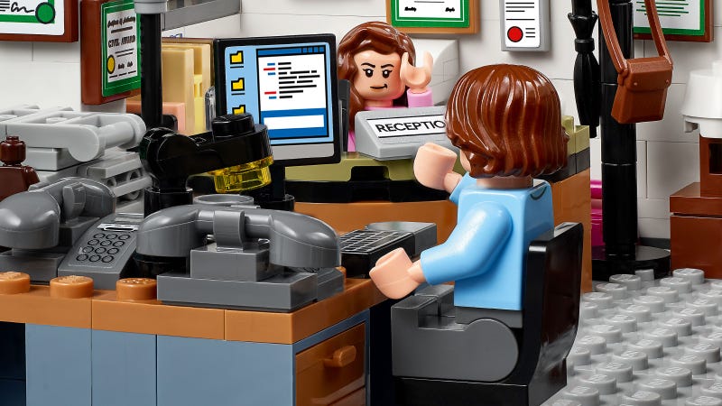 [HAPPY BRICKS] LEGO  IDEAS - 21336 - THE OFFICE - VĂN PHÒNG LÀM VIỆC