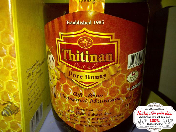 [HCM]Mật Ong Thitinan - Mật Ong Hoàng Gia Thái Lan
