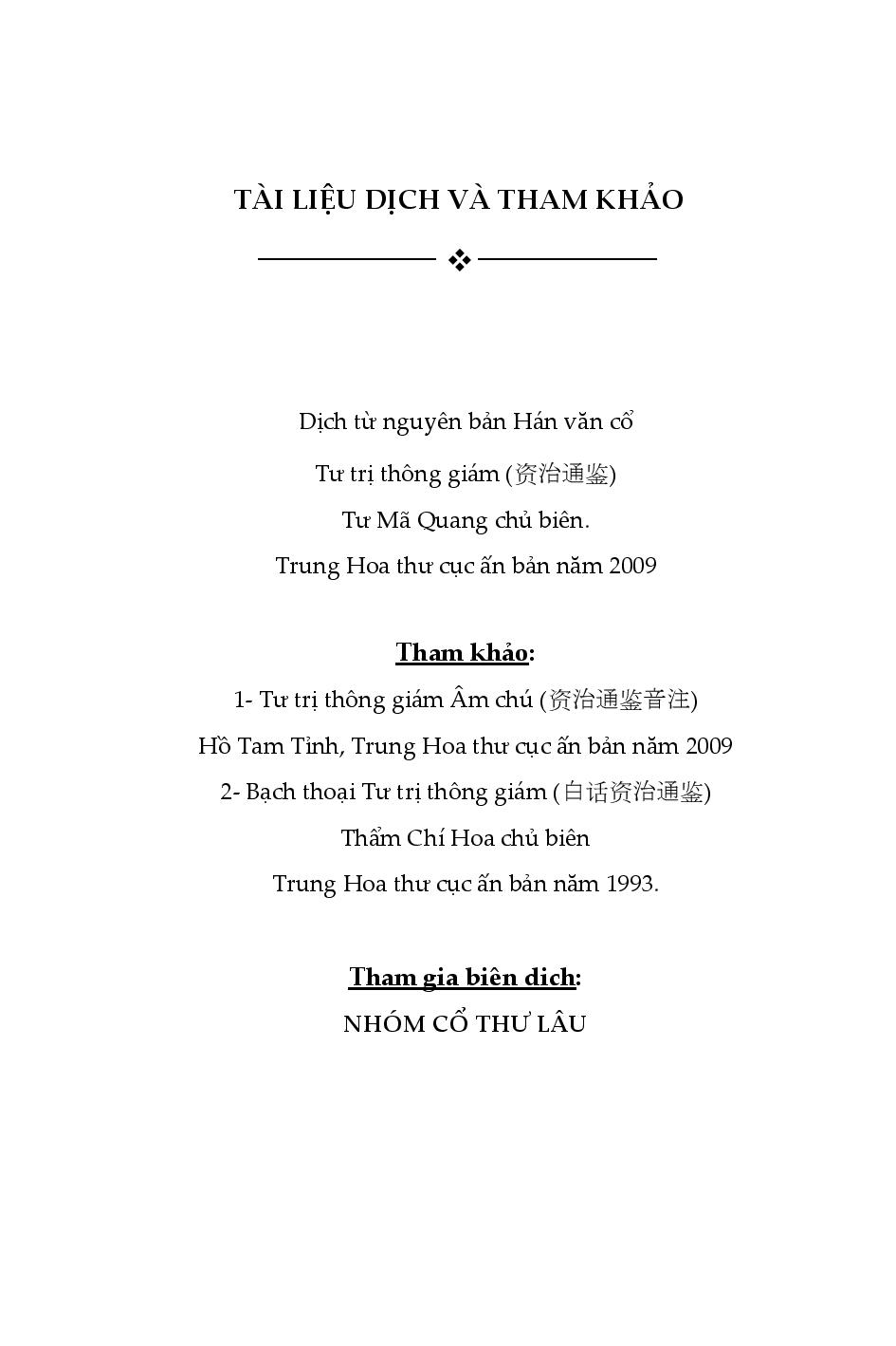 Fahasa - Tư Trị Thông Giám - Tập 4