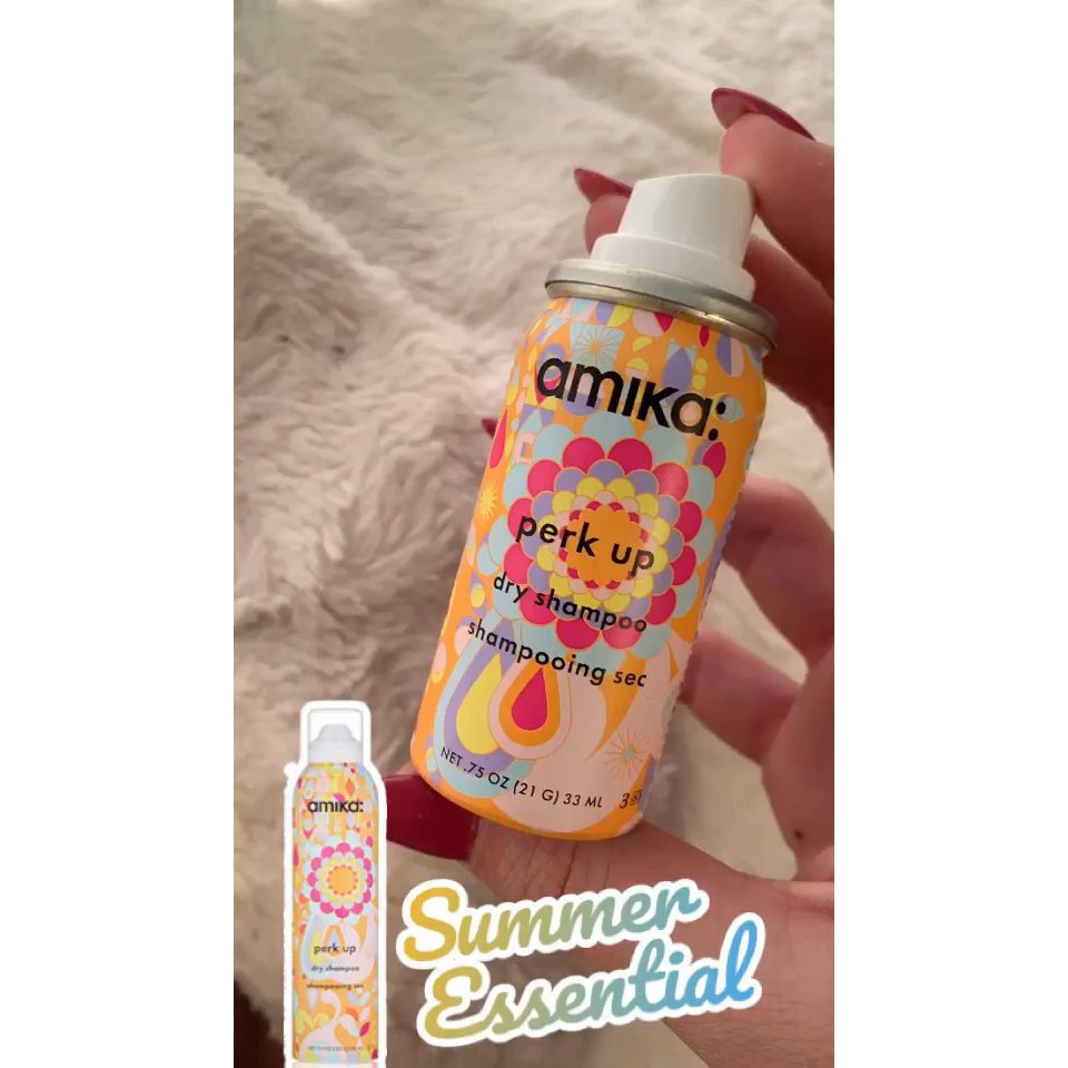 [Chính hãng - Minisize] Dầu gội khô AMIKA Perk Up Dry Shampoo 33ml