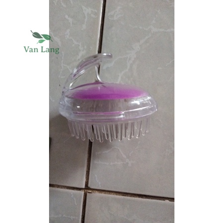 Lược gội đầu massage da đầu đa năng bằng silicon
