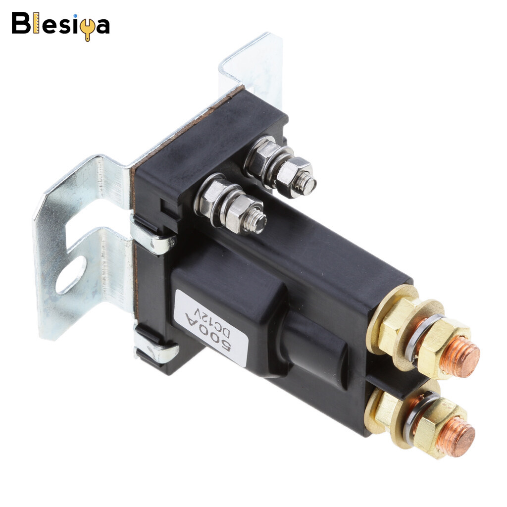 Blesiya 24v dc heavy duty relay 500a car battery switch for