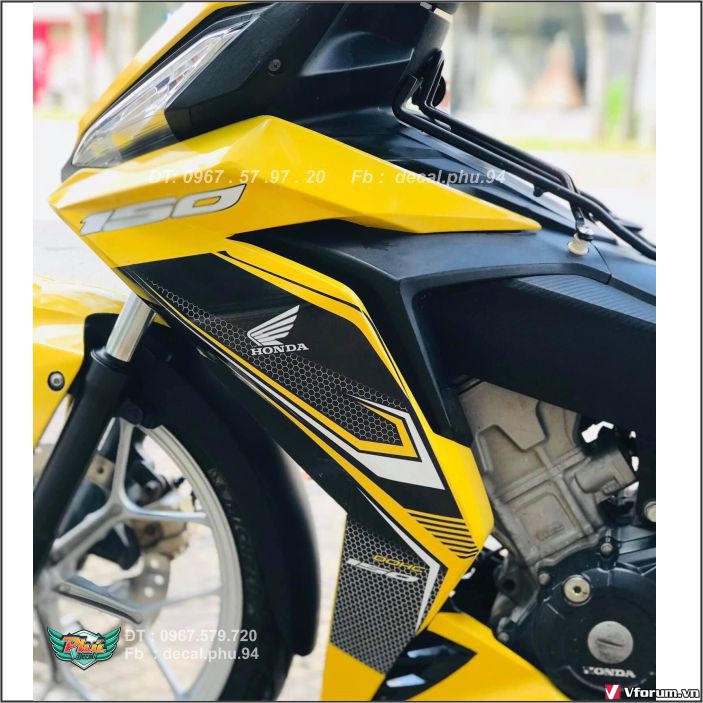 Tem rời Winner V1 Vàng đen tổ ong (H)
