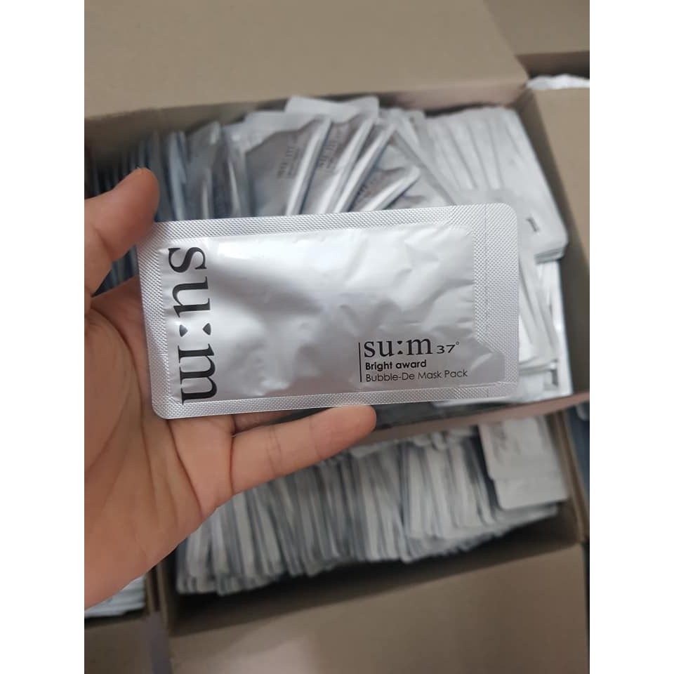 Mặt Nạ Sủi Bọt Thải Độc Sum37 Hàn Quốc.