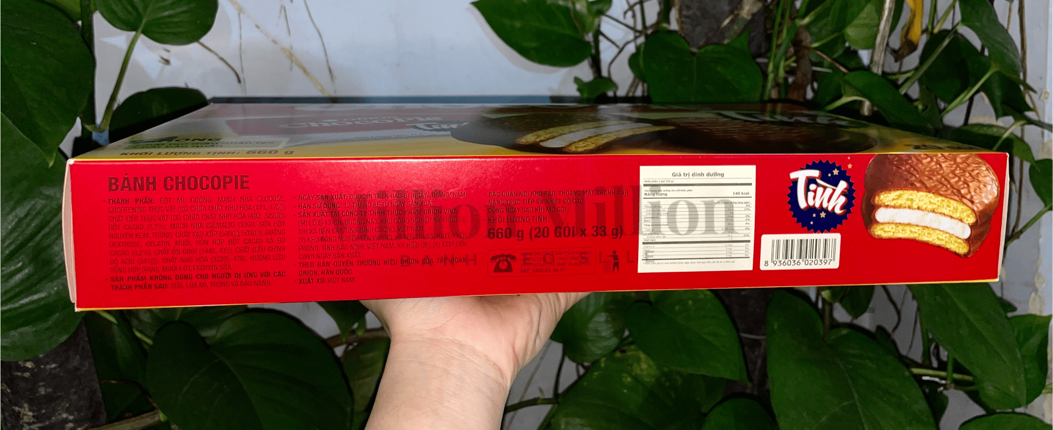 Bánh Choco Pie Orion (Hộp 20 cái)