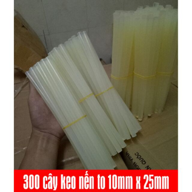 300 cây keo nến to 1cm x 25cm