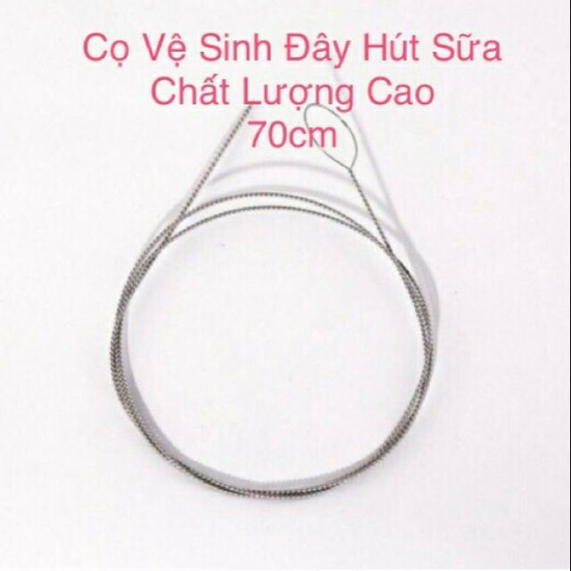 (FREESHIP ĐẾN 50k) CHỔI CỌ VỆ SINH DÂY HƠI MÁY HÚT SỮA DÀI 70cm NAM7
