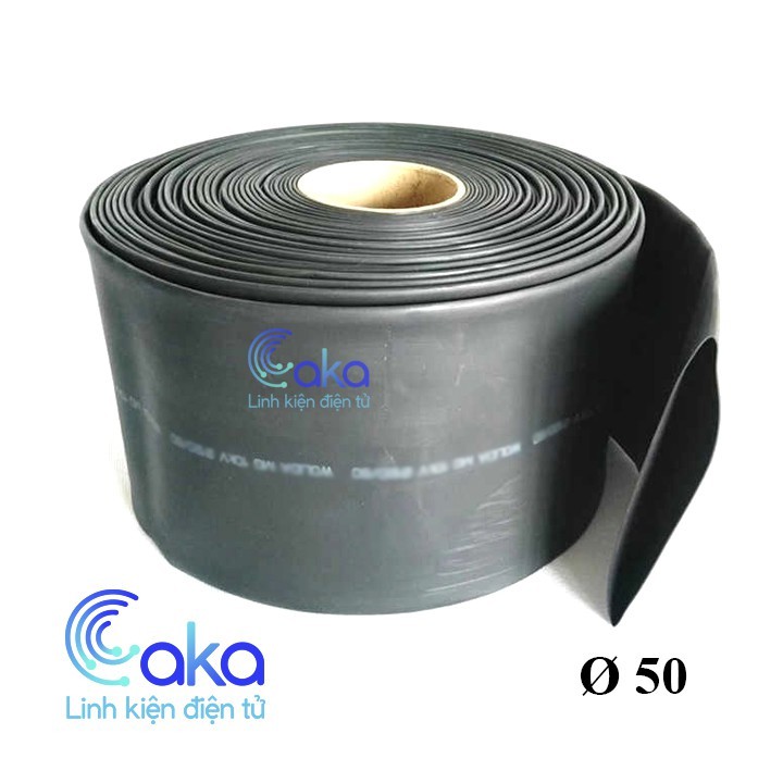 Heat Shrink Tubing Phi 50mm - 1 Meter Long, Fast Heat Shrink - Strong - Good Insulation
