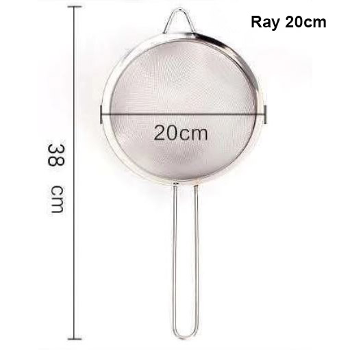 Ray Lọc Thực Phẩm Bằng Thép Nhiều Kích Thước