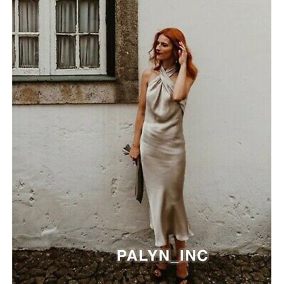 Váy ZARA LIMITED EDITION HALTERNECK Size M