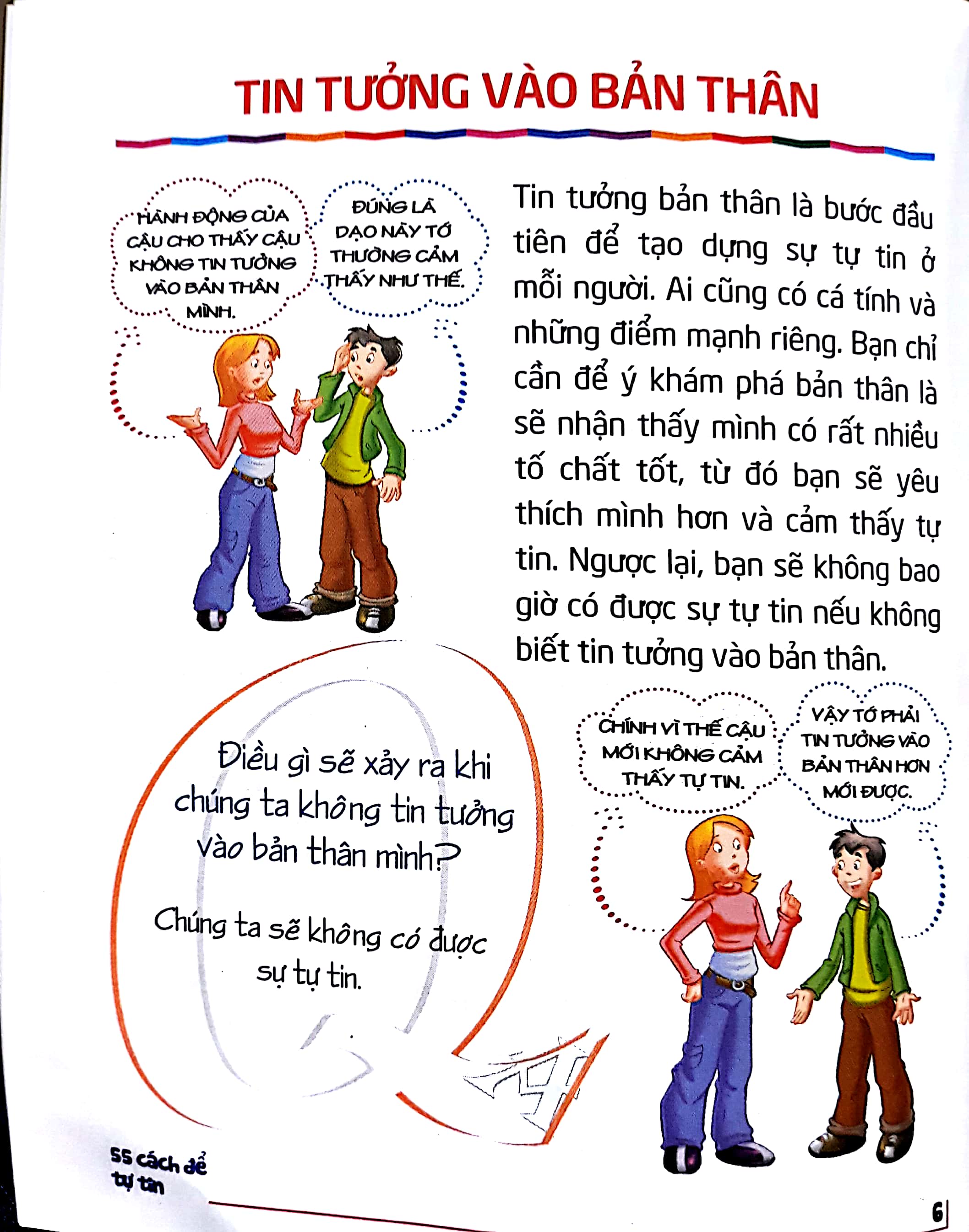 Sách: 55 Cách Để Tự Tin