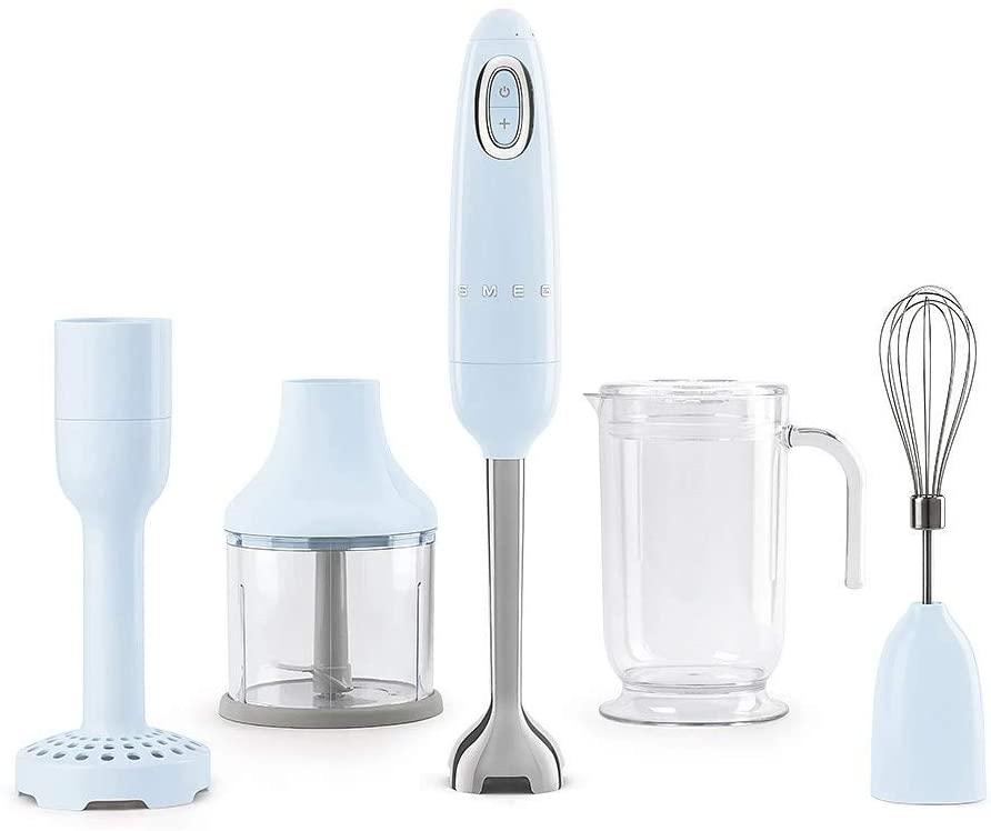 [Trả góp 0%][Hàng nội địa Đức] BỘ MÁY XAY CẦM TAY SMEG (đỏ đen xanh blue)