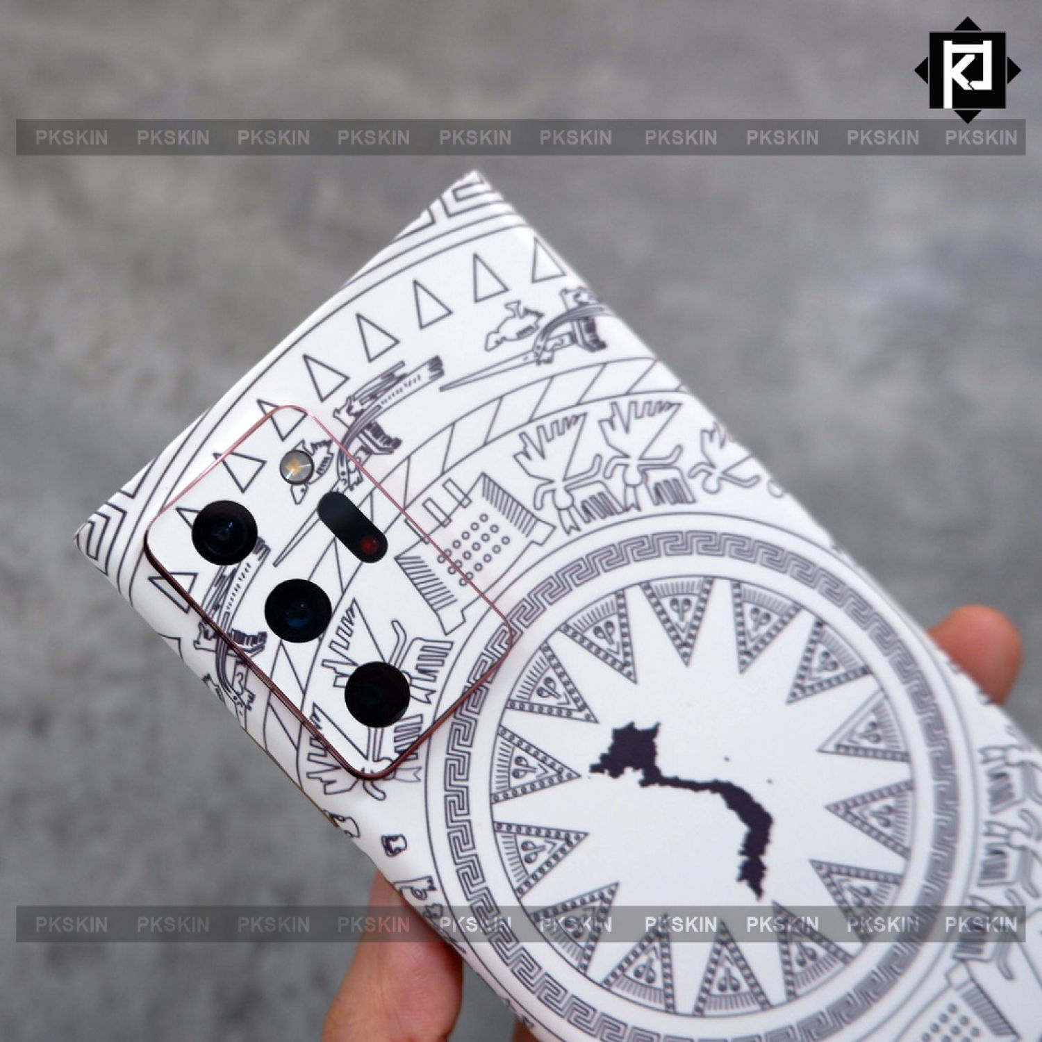 Dán skin trống đồng samsung Note 20 ultra, Note 10 plus, Note 20, Note 10, Note 9, Note 8 chất liệu nhập khẩu Đức