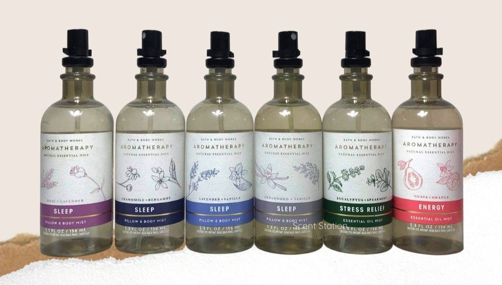 Xịt Thơm Gối thư giãn Bath & Body Works Eucalyplus Tea 156ml