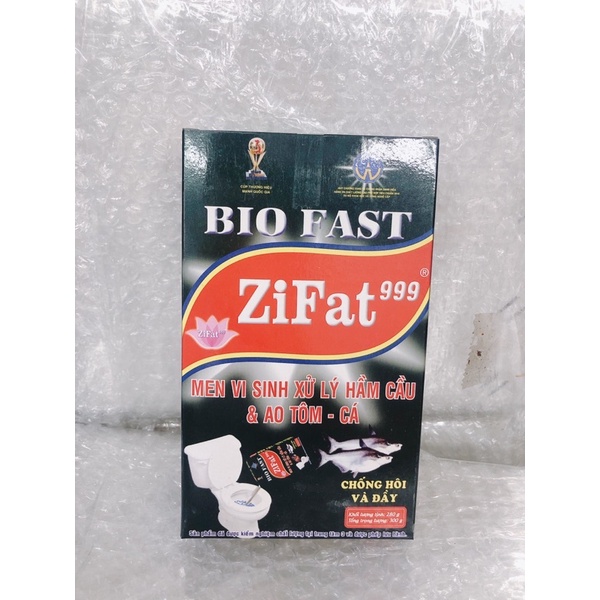 Men vi sinh BIO FAST - xử lý hầm, cầu, ao tôm cá .
