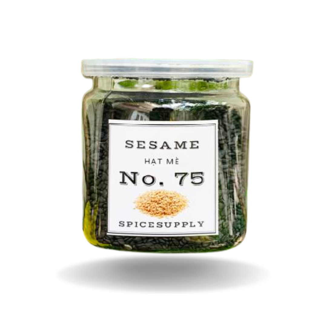[HCM]Hũ 80g Black Sesame - Hạt Mè Đen