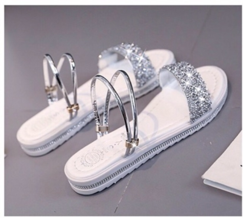 Sandal nữ thời trang trẻ trung 2 kiểu đi quai ngang style Hàn Quốc giá rẻ