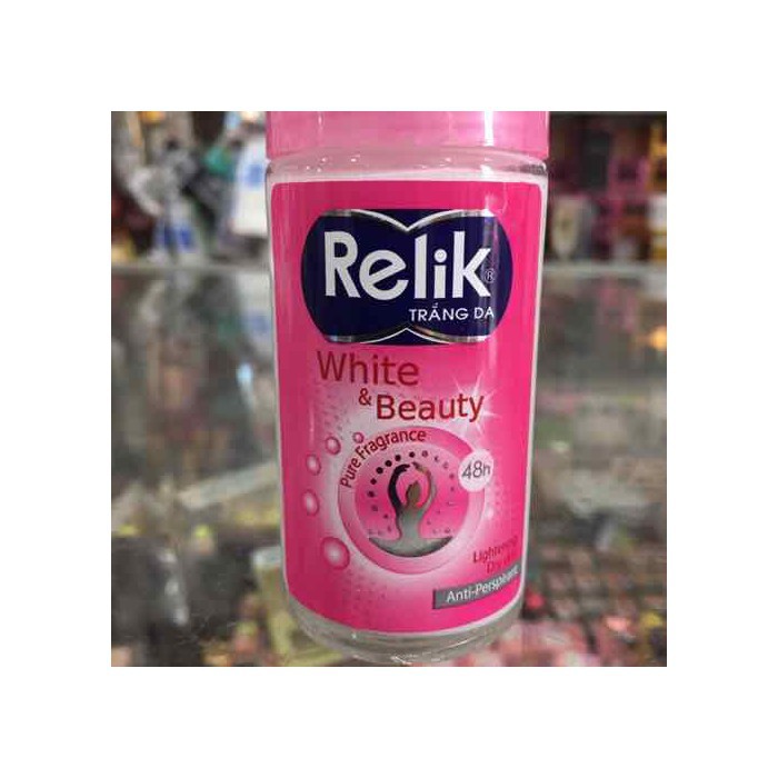 Lăn Khử Mùi Trắng Da Relik White & Beauty 50ml