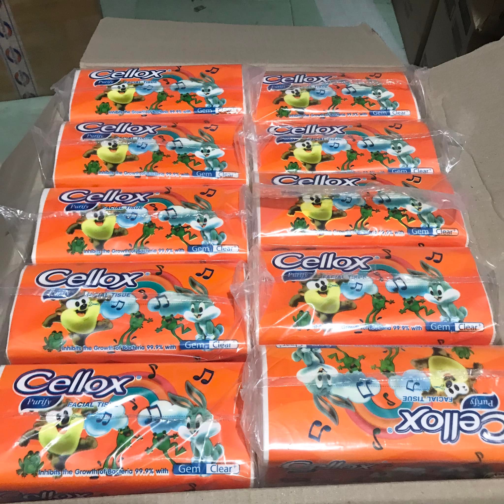 Khăn Giấy Rút Cellox 260 tờ/bịch