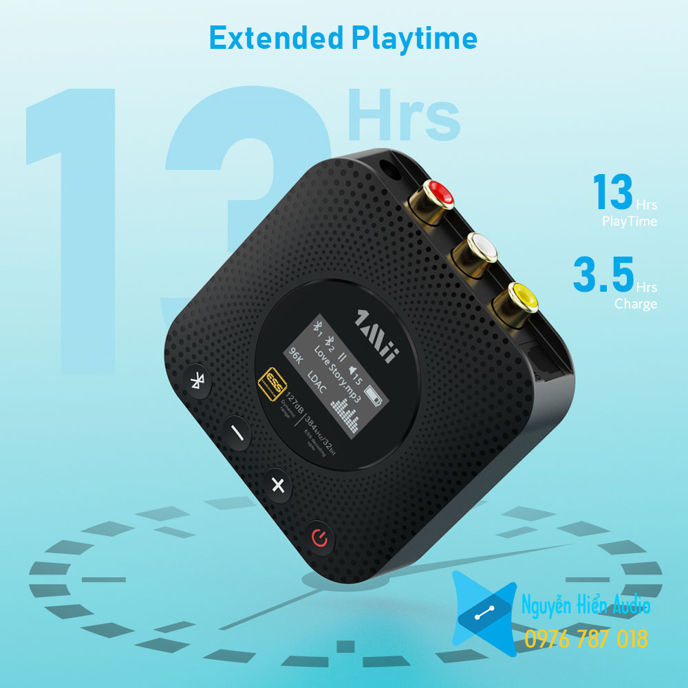 Bộ thu âm thanh Bluetooth B06HD+ chuẩn LDAC chip ESS9018Q2M