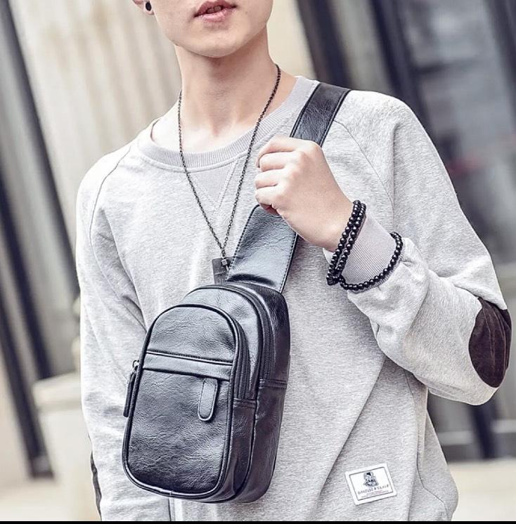 [HCM]Túi Đeo Chéo Da Cao Cấp Nhỏ Gọn