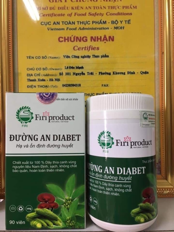Đường An hổ trợ điều trị bệnh tiểu đường, ổn định đường huyết, đào thải độc tố cao cấp