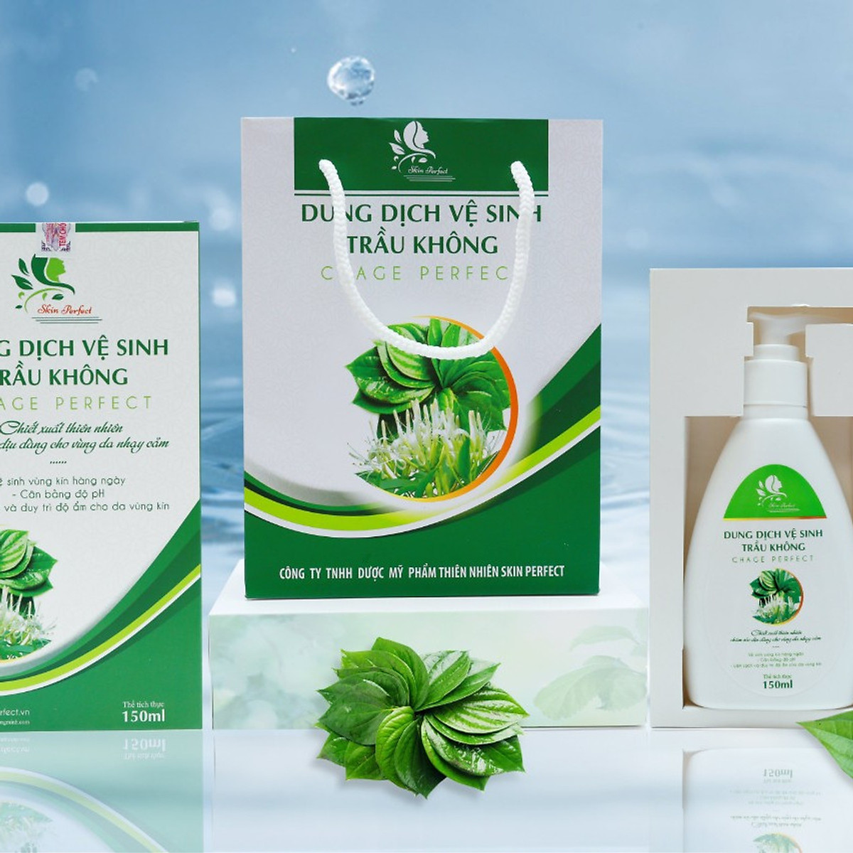Dung Dịch Vệ Sinh Trầu Không 150ml