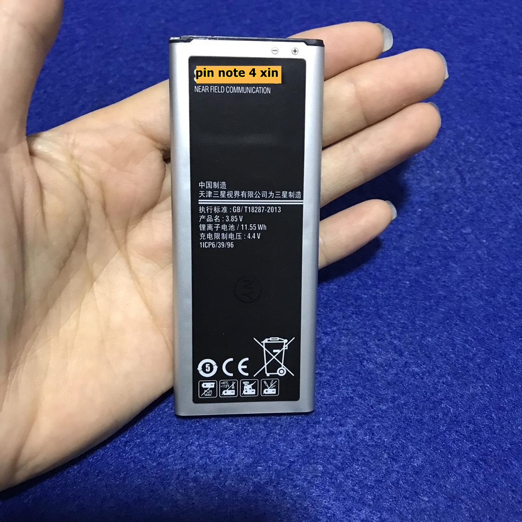 Pin thay thế cho samsung Galaxy Note4  BH 12Tháng