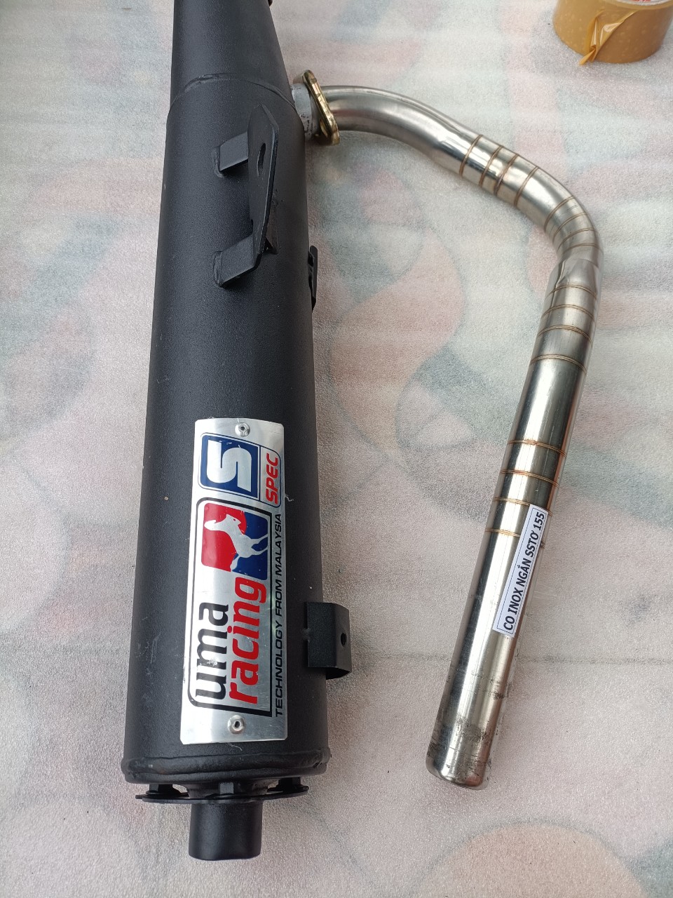 Pô Uma Racing Gắn Exciter 155 VVA 2021