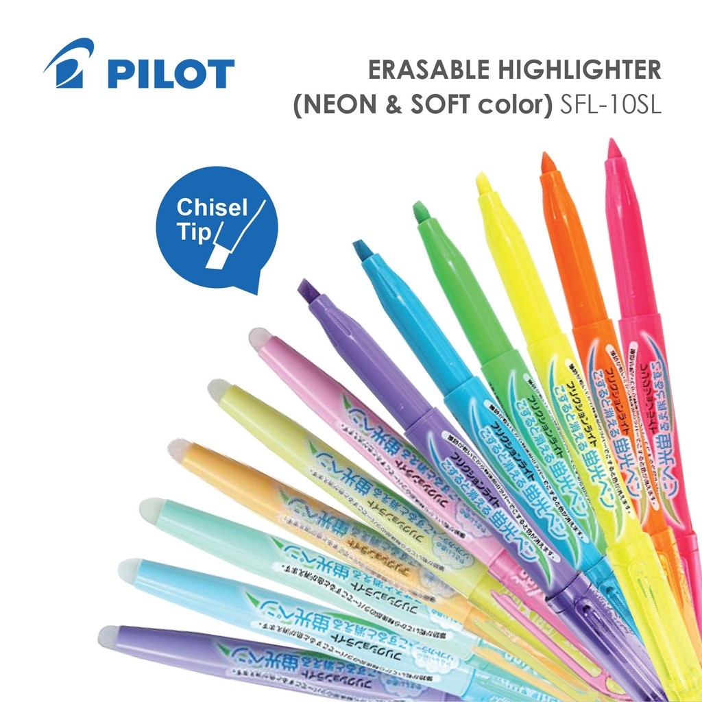 Set 6 Bút highlight xóa được Frixion light