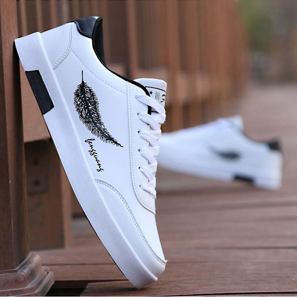 Giày Sneaker Nam Trắng Cực Hot (Giá Siêu Sốc) - KINGSHOES (KS26)