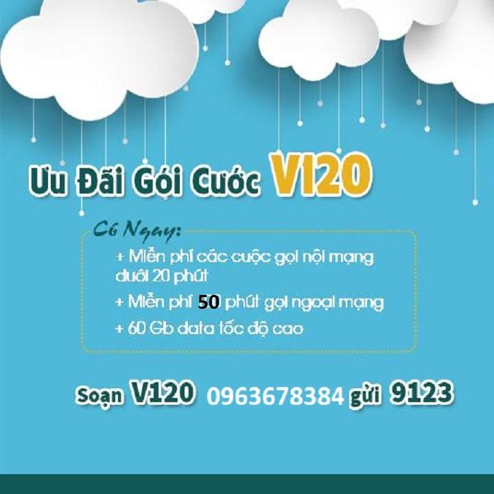 FREESHIP - CHƯA KÍCH HOẠT. Sim 4G 10 số viettel V120 Tặng 60Gb/tháng +Miễn phí cuộc gọi + tin nhắn - Bảo hành 1 ĐỔI 1 từ MƯỜNG THANH ROYAL