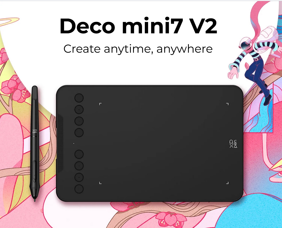 Xp-pen Deco mini7 V2