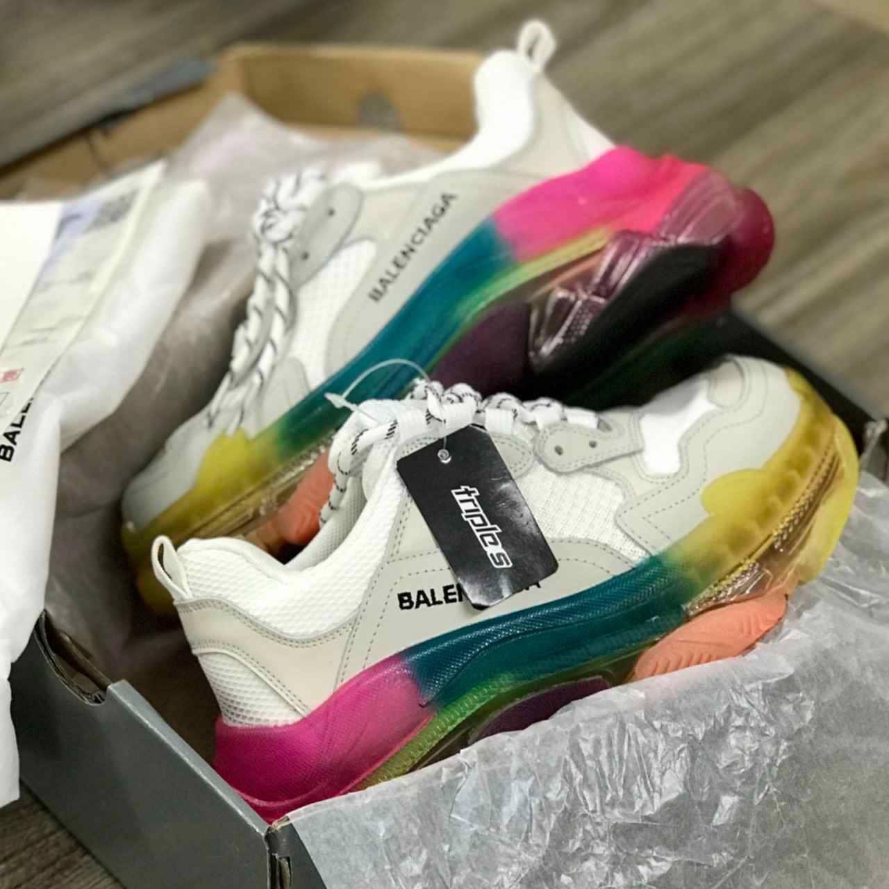 GIÀY SNEAKER NAM NỮ BLTRIPSREP11 ĐẾ KHÍ