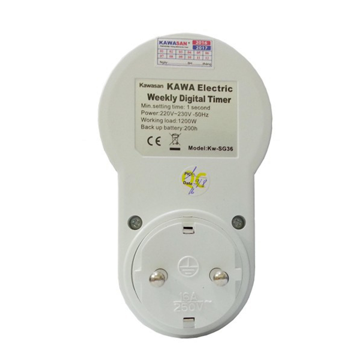 Ổ cắm hẹn giờ Kawasan SG36