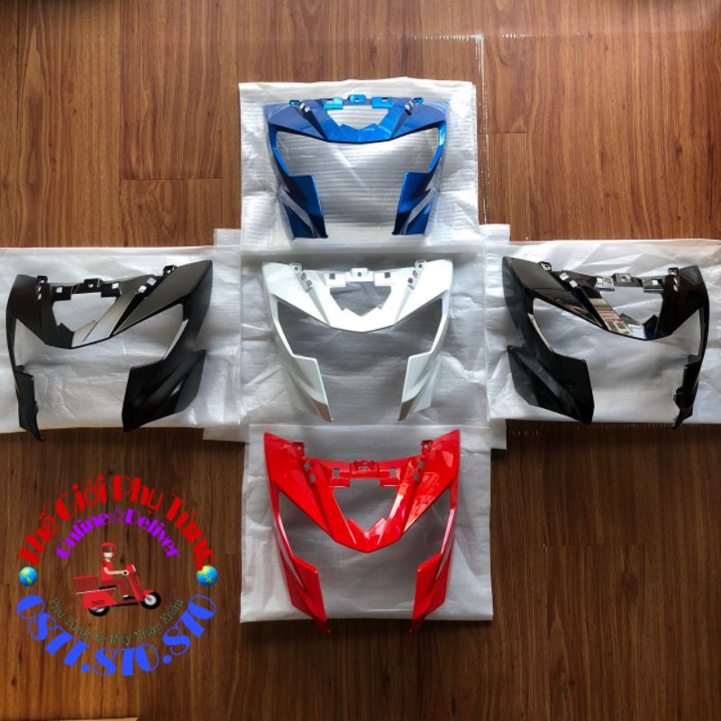 Ốp đầu - Ốp chóa đèn Raider Fi, Satria Fi zin mới