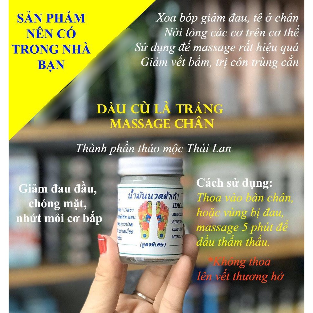 Cao Xoa Bóp Huyệt Bàn Chân Thái Lan