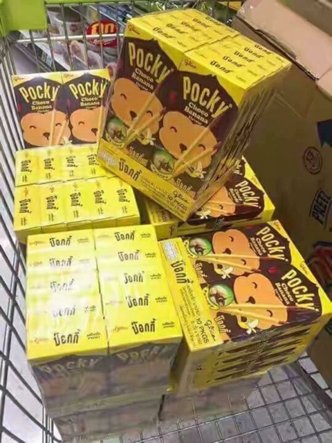 [HCM]Bánh Pocky Chuối Socola