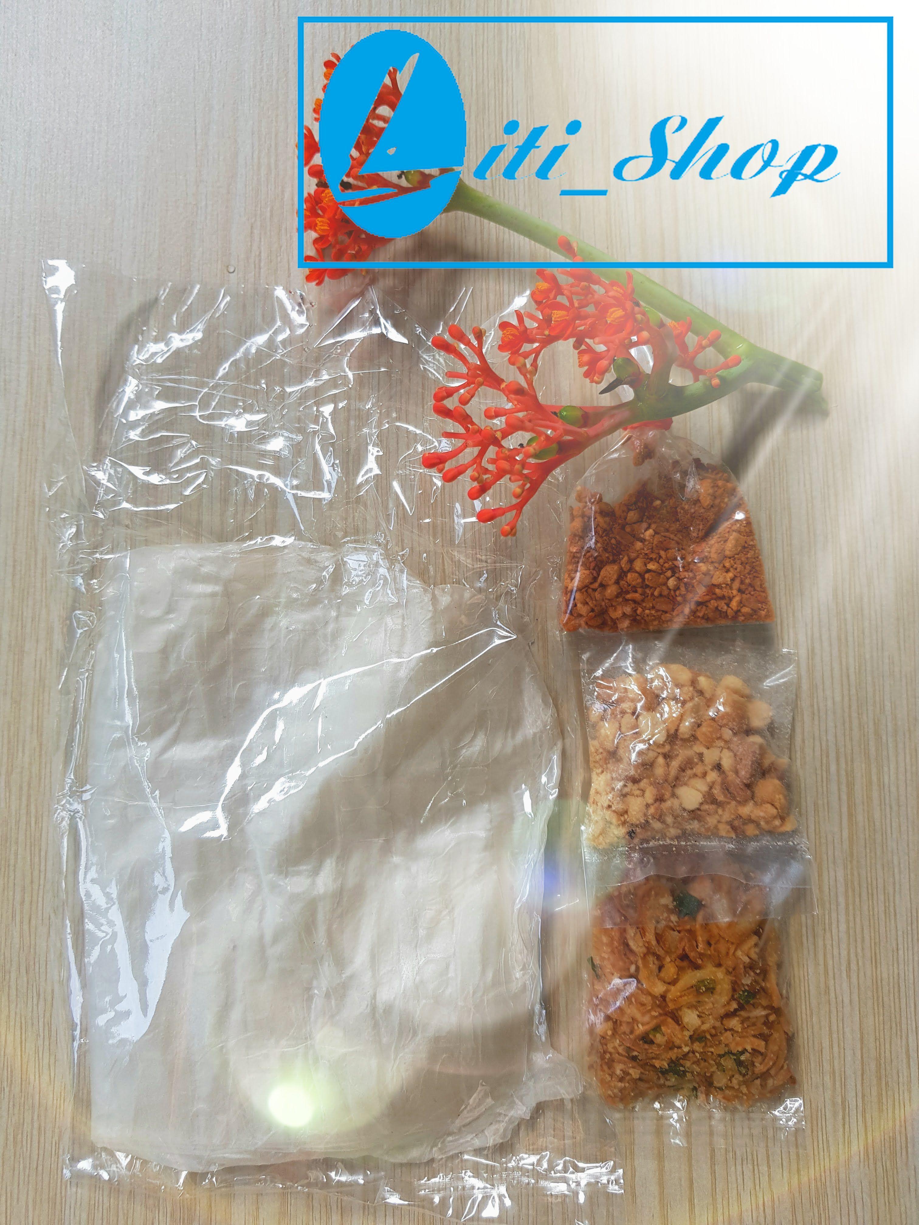 [10 bịch] Báng tráng Muối tôm Đậu phọng Hành phi Tây Ninh