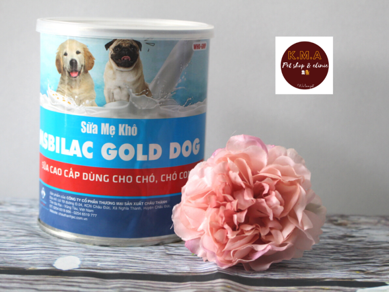 Sữa cao cấp cho chó - MSBilac Gold Dog Lon330gr