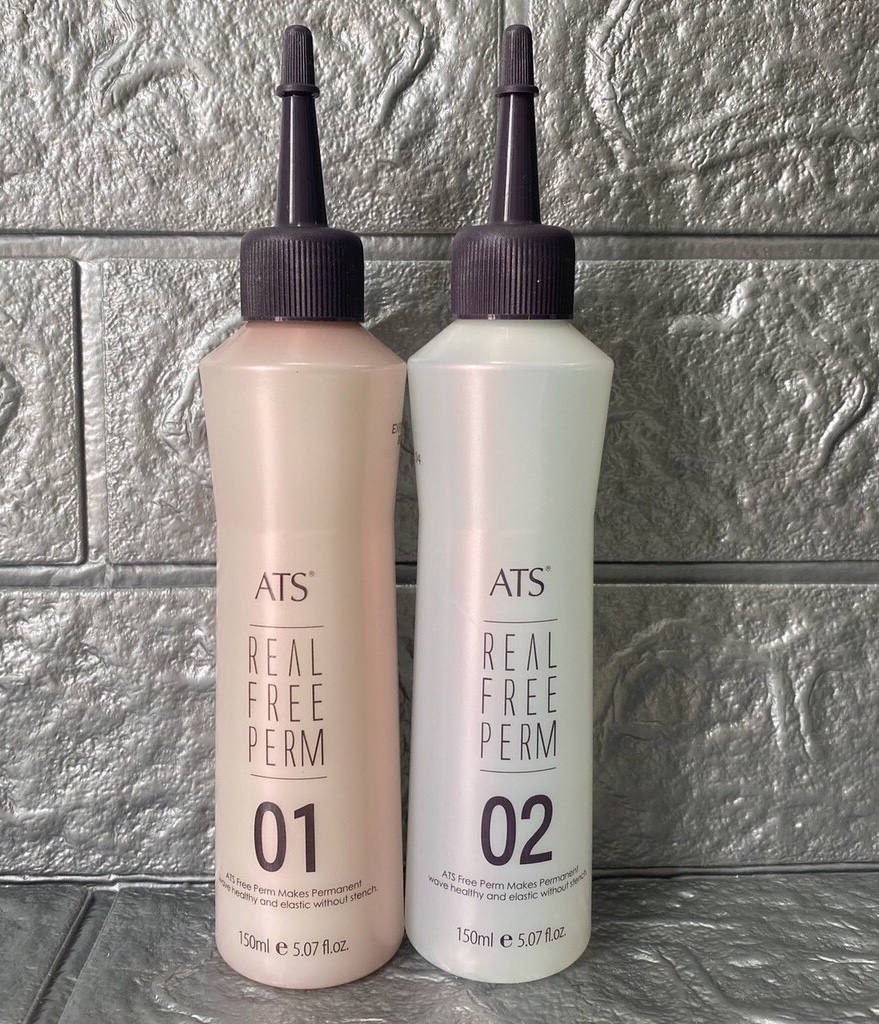 [HCM]Thuốc uốn nguội ( lạnh ) ATS REAL FREE PERM 150mlx2