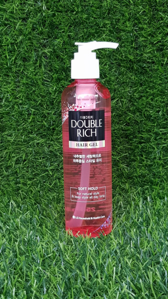 [HCM]Gel tạo kiểu và giữ nếp Double Rich 250ml cho tóc thẳng